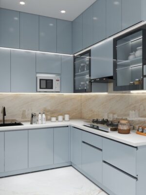 Complete kitchen cleaning